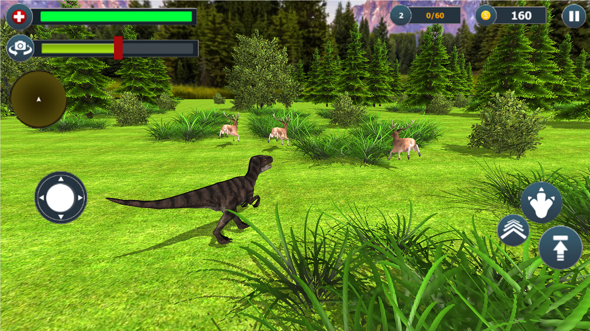 Cuplikan Layar Game Dinosaur Simulator
