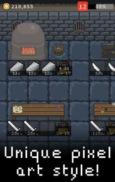 Pixel Blacksmith Game Screenshot