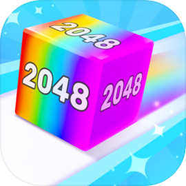 체인 큐브: 2048 3D 병합 블록 게임