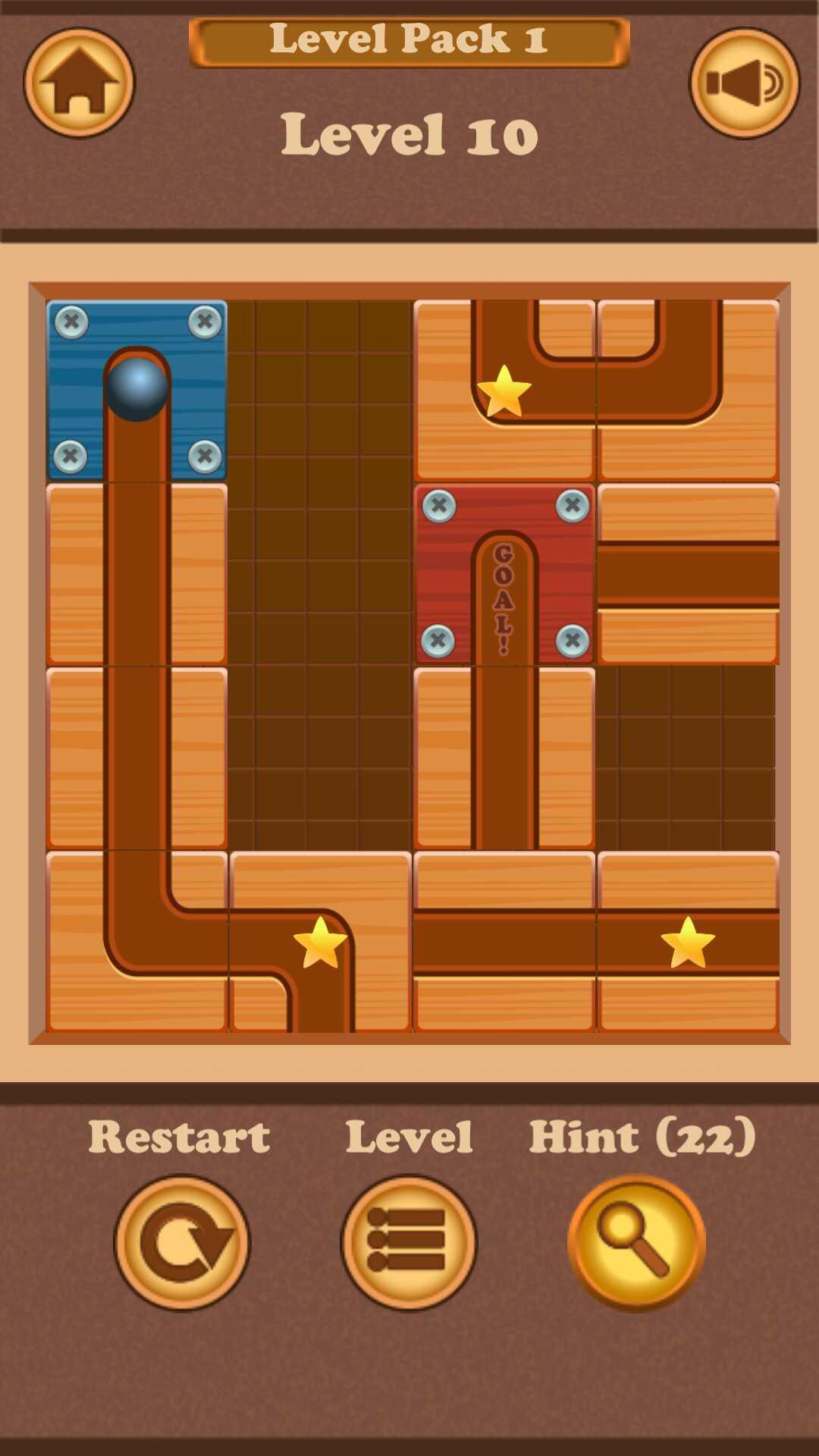 Скриншот игры Roll The Ball