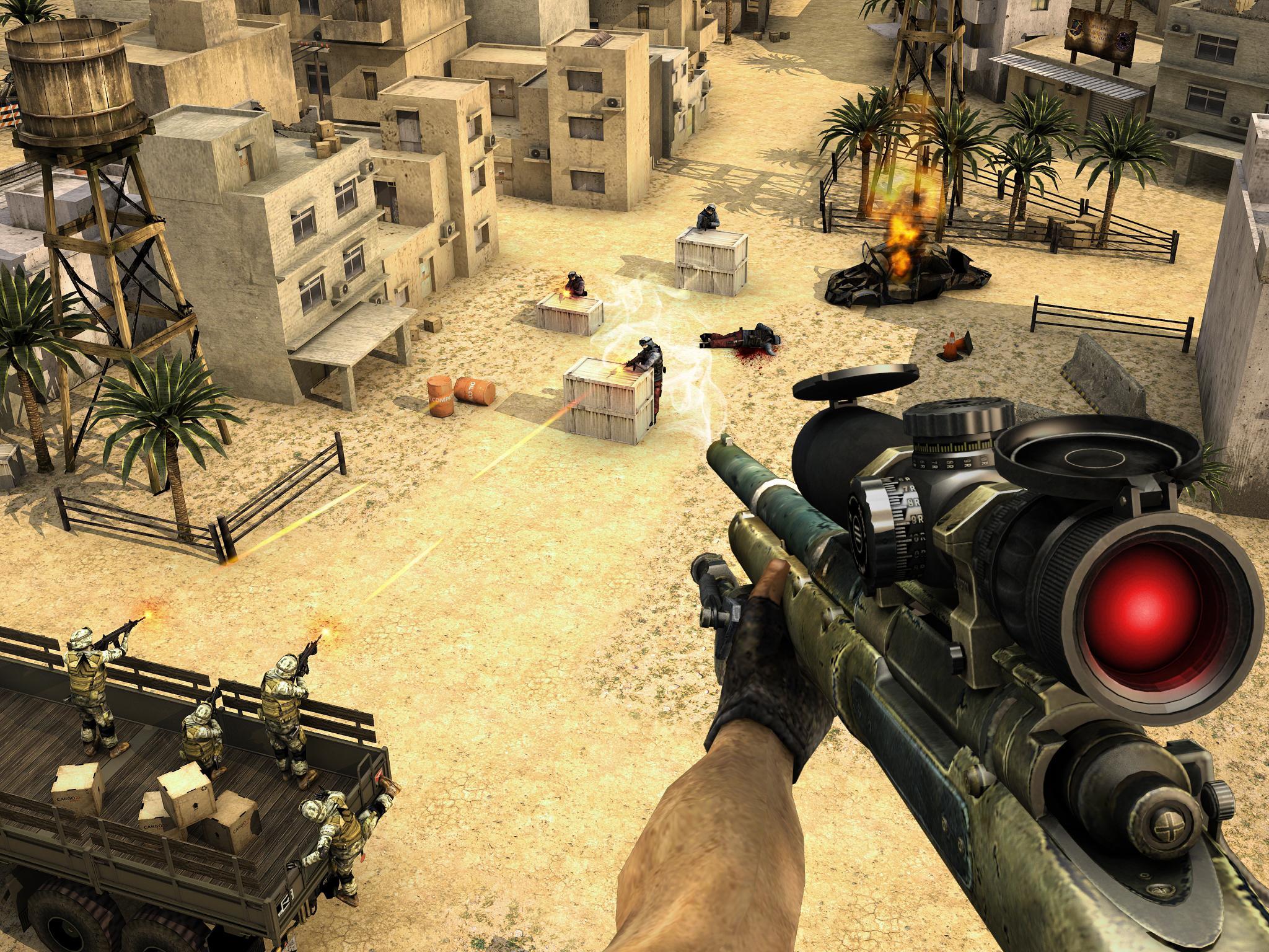 War Duty Sniper 3D Game Screenshot