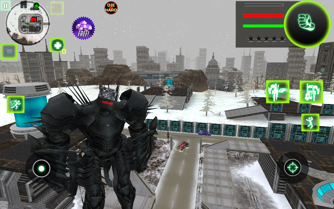Dragon Robot 2 Game Screenshot