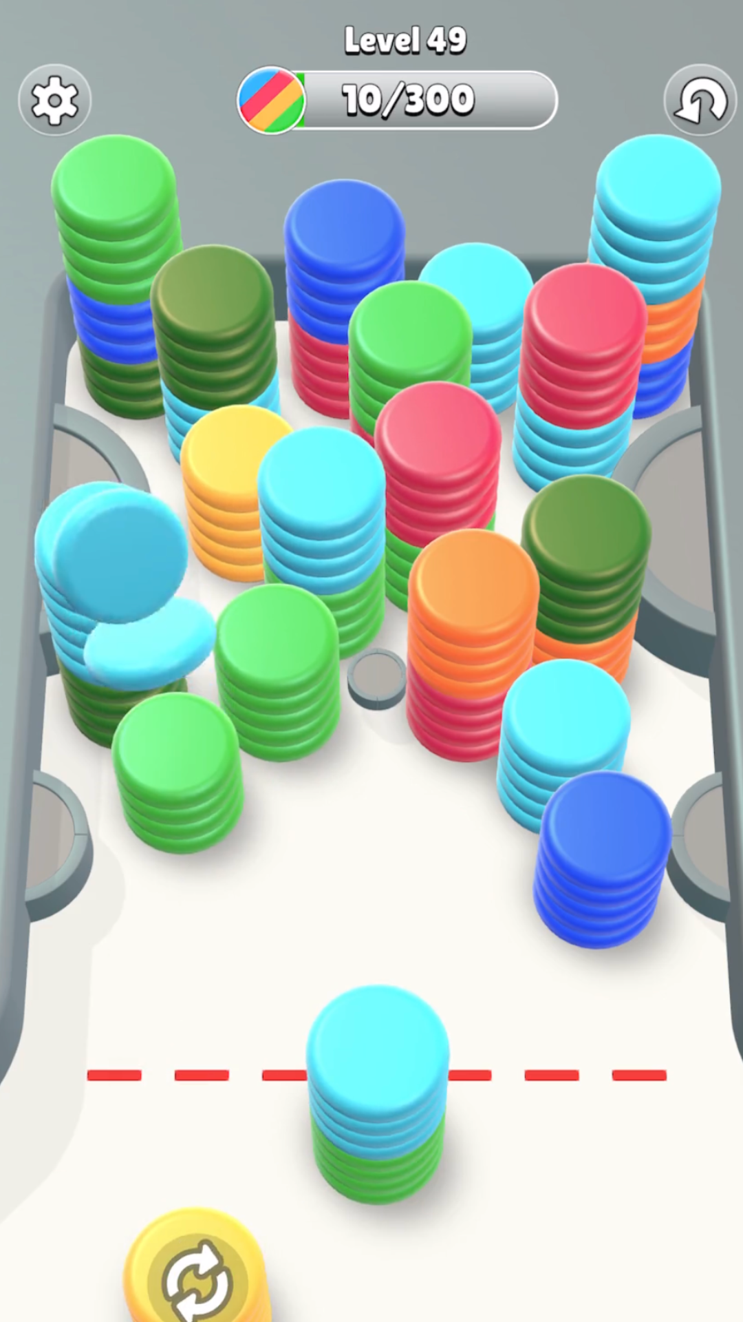 Sort Discs: Stack Color Puzzle for Android/iOS - TapTap