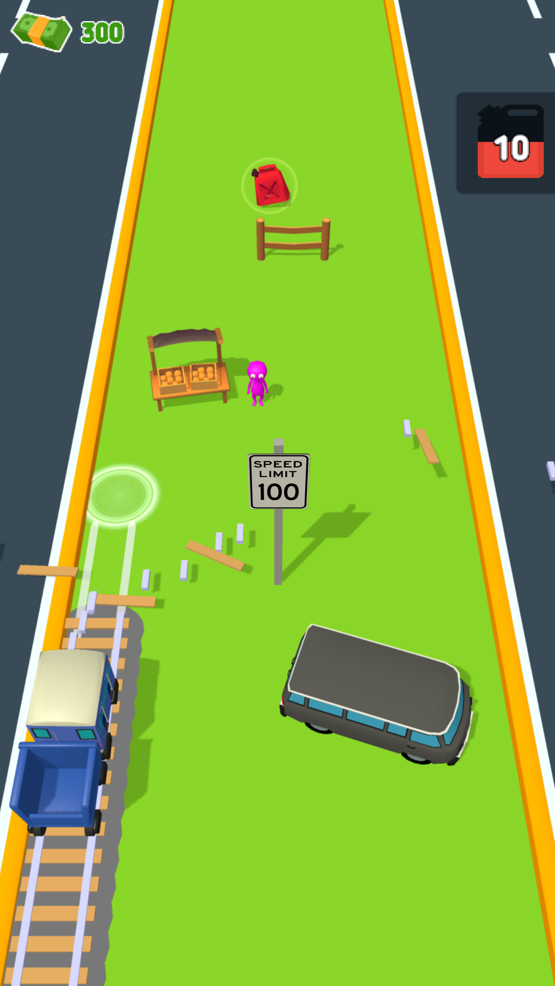 Cuplikan Layar Game Train Runner