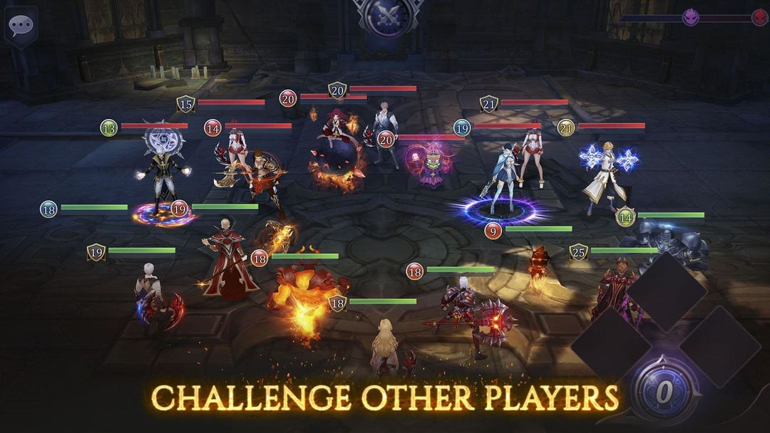 Screenshot of Fire Heroes: Bring the war to the summoners world