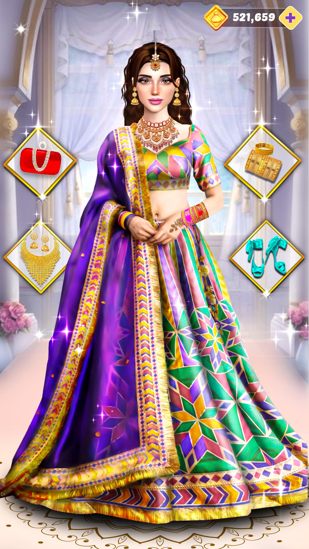 royal gold bridal lehenga with threadwork and zardozi | Indian fashion  trends, Indian fashion, Bridal lehenga