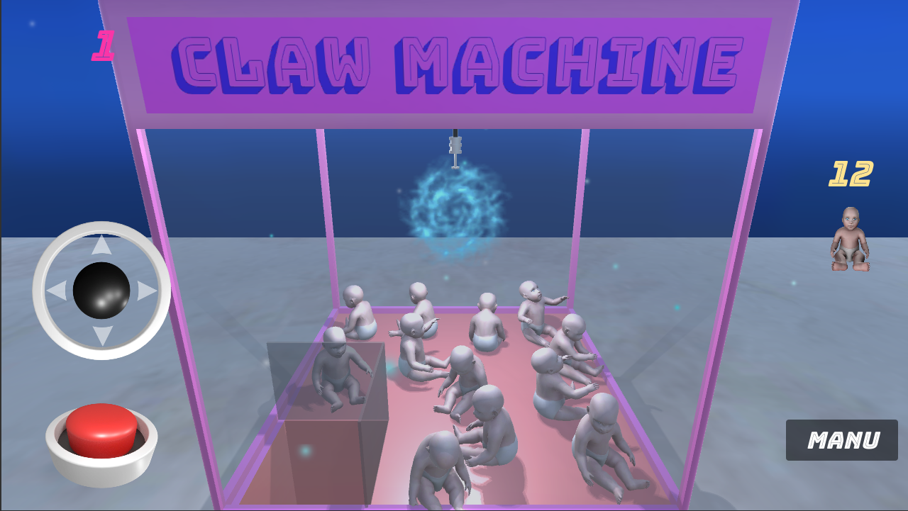 Screenshot of Claw Machine