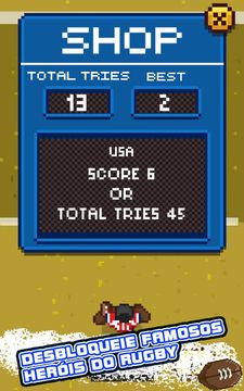 Captura de Tela do Jogo Rugby Hero 2020