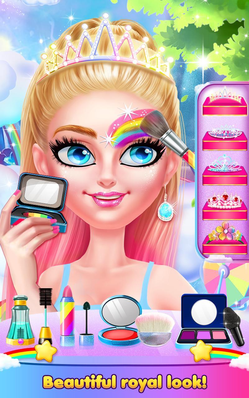 Rainbow Princess Magic Kingdom Game Screenshot