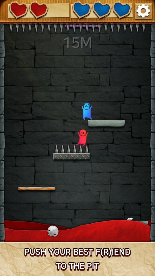 Go Down Game: 2Player screenshot game