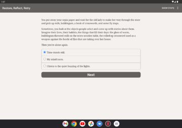 Restore, Reflect, Retry Game Screenshot