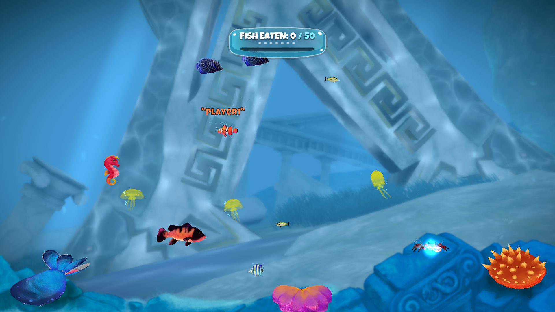 Shark! Shark! Game Screenshot