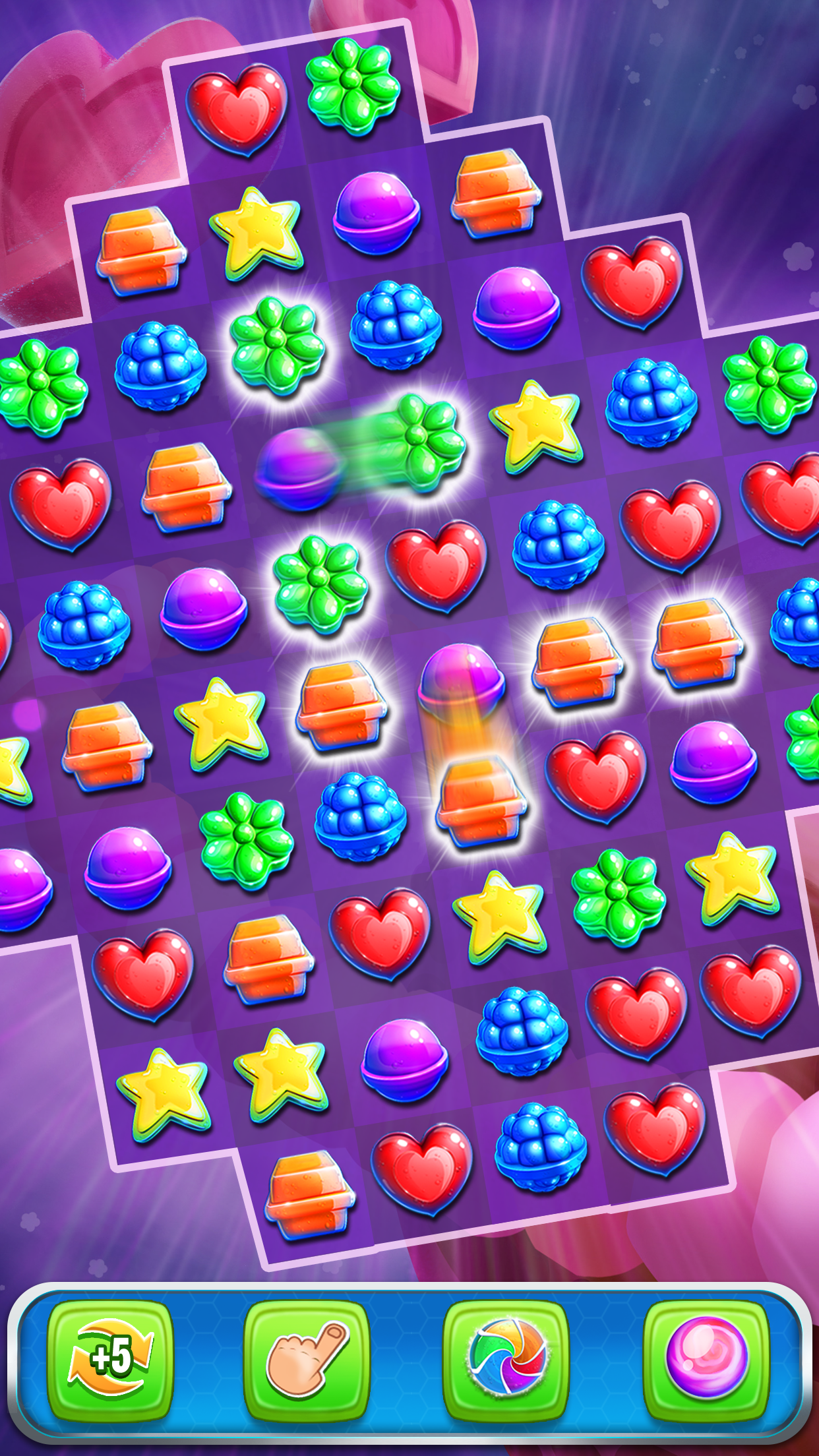 Space Pop Candy Game Screenshot