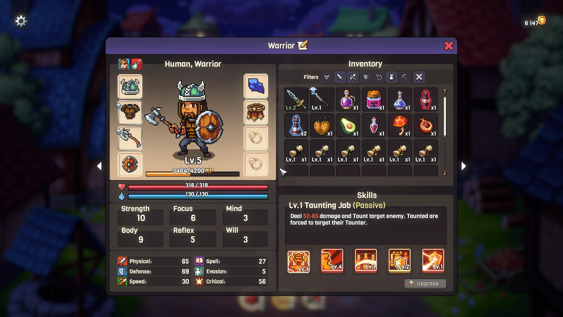 Knights of Pen and Paper 3 Game Screenshot