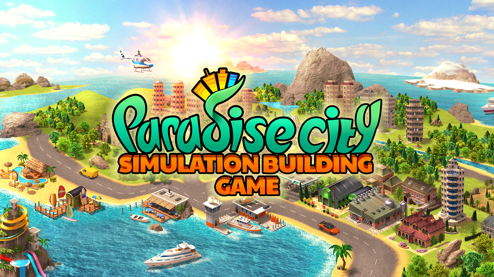 Screenshot 1 of Sim ville sur île paradisiaque 2.7.0