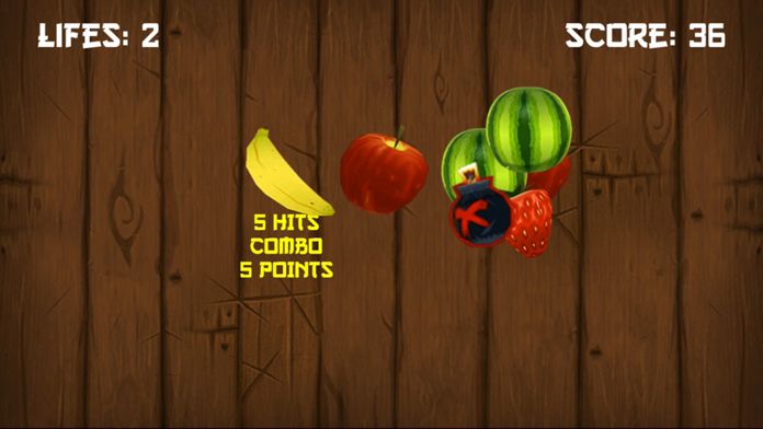 Slice Fruits (Watch & Phone) screenshot game