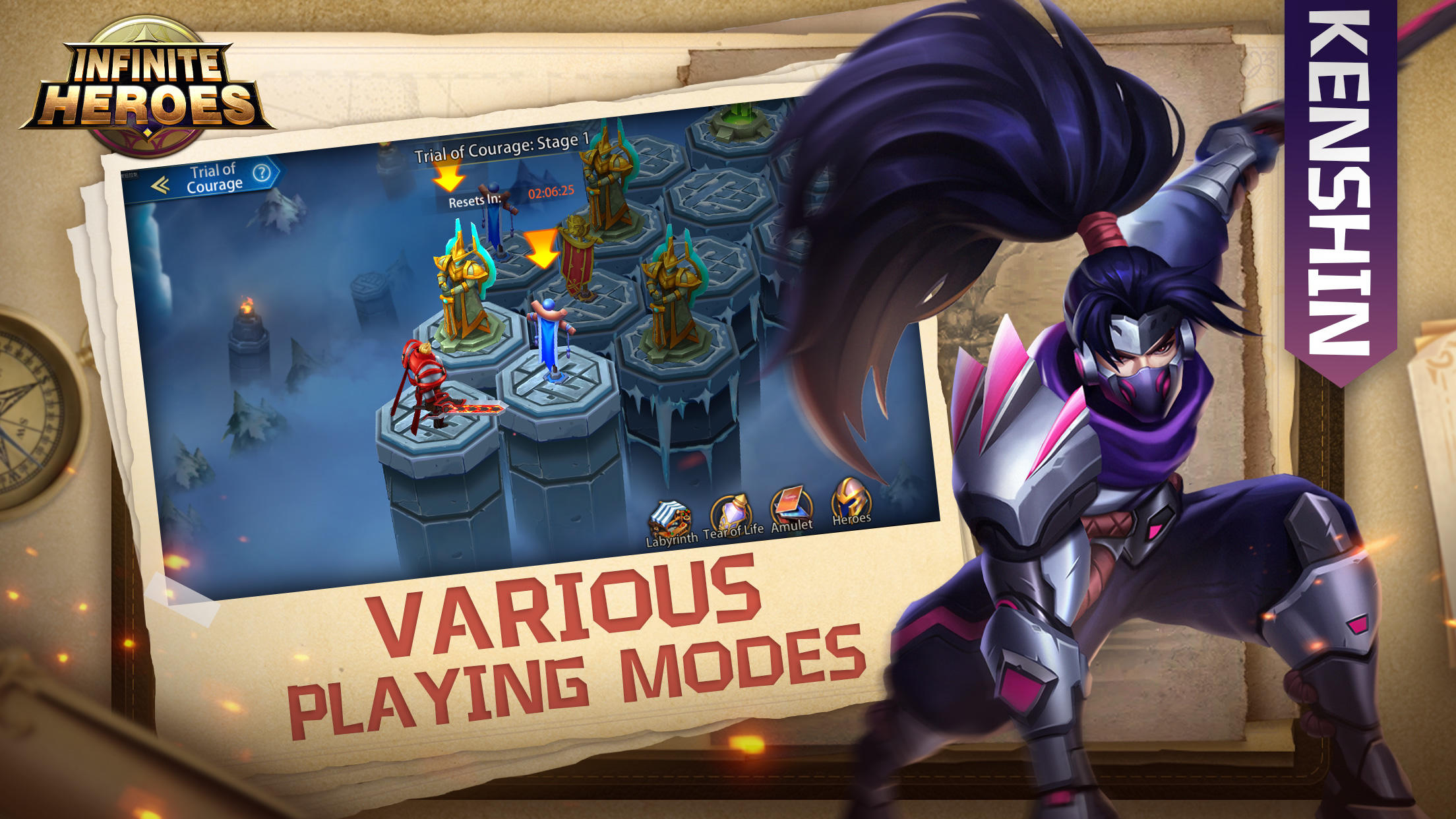 Infinite Heroes Latest Version for Android/iOS APK - TapTap