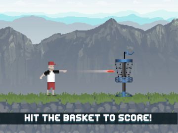 Скриншот игры Pixel Disc Golf 2