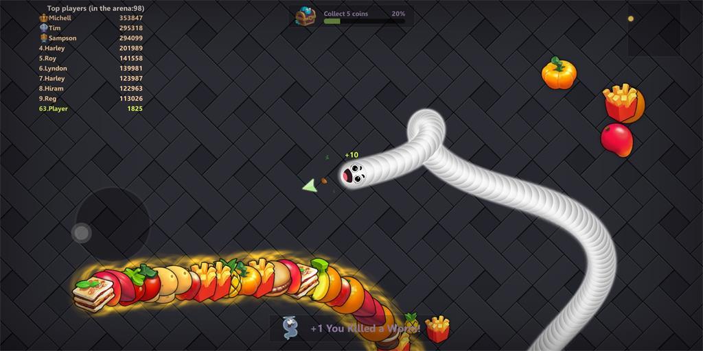 Snake Lite  - 貪吃蛇&蠕蟲遊戲遊戲截圖