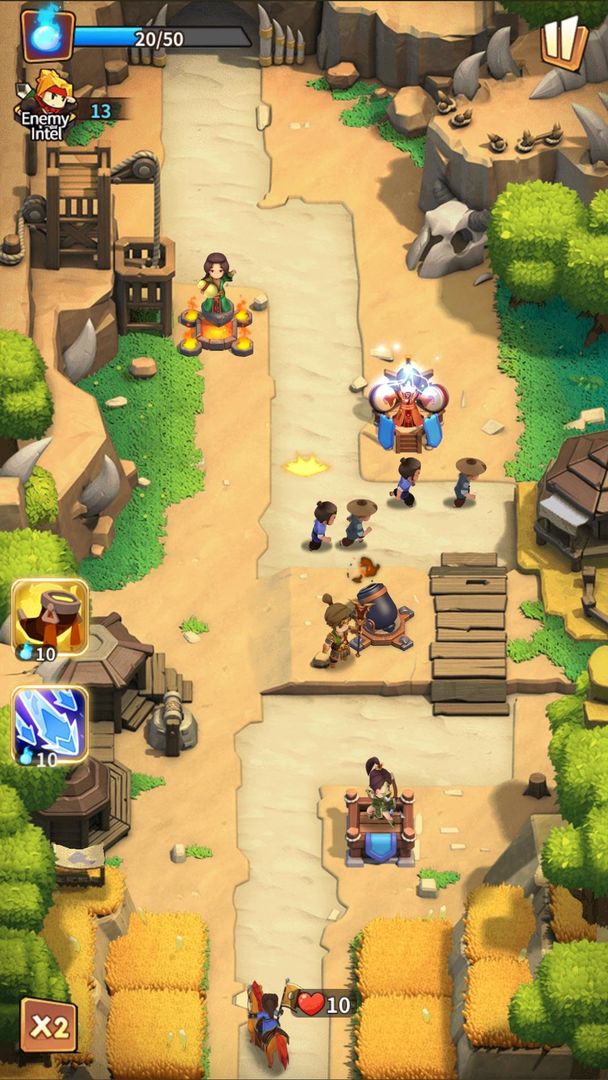 Screenshot of Dynasty Defense: Mini Heroes