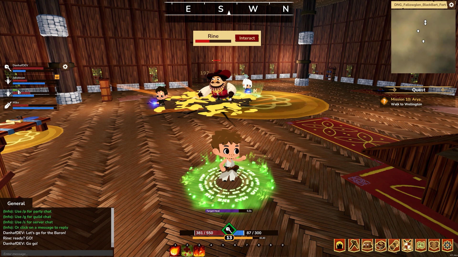 Cinderstone Online 게임 스크린샷