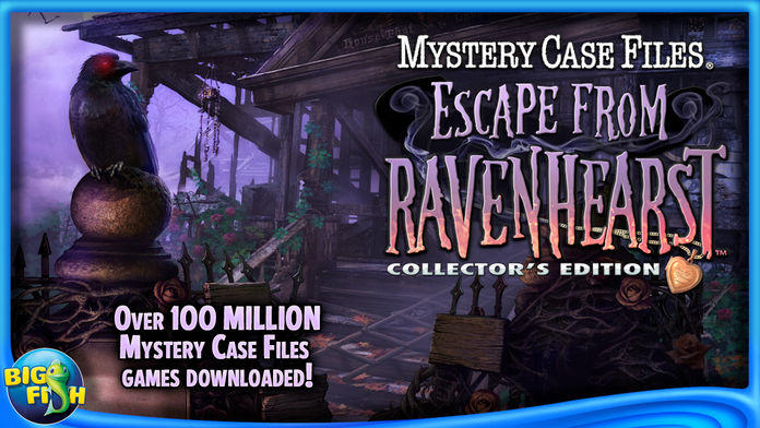 Screenshot 1 of Mystery Case Files: Escape from Ravenhearst. Коллекционное издание (полное) 