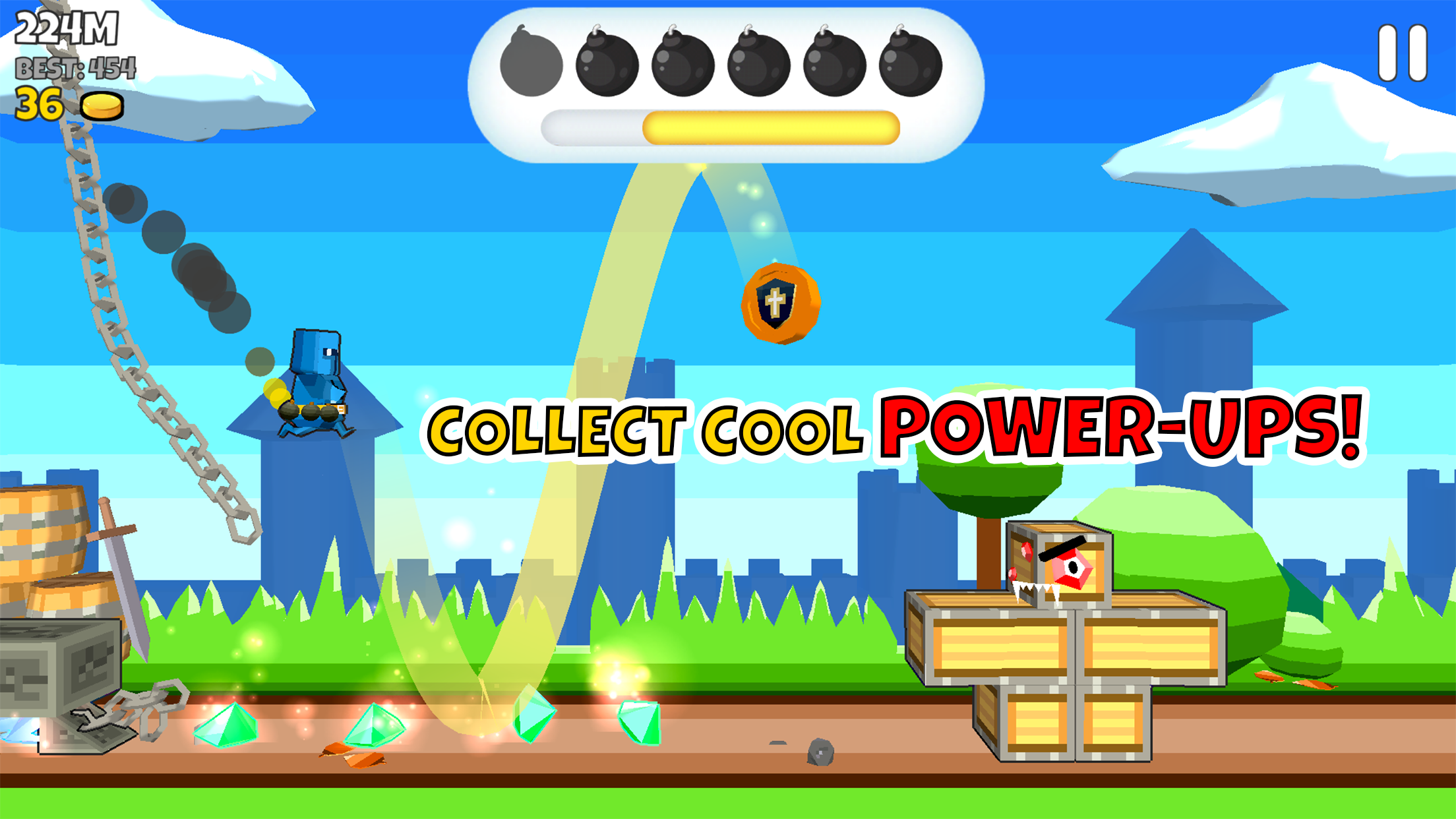 Скриншот игры Dyna Knight