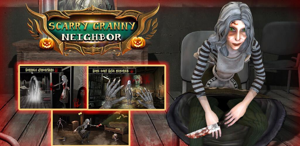 Banner of Scary Granny Neighbor 3D - Trò chơi kinh dị Đáng sợ miễn phí 