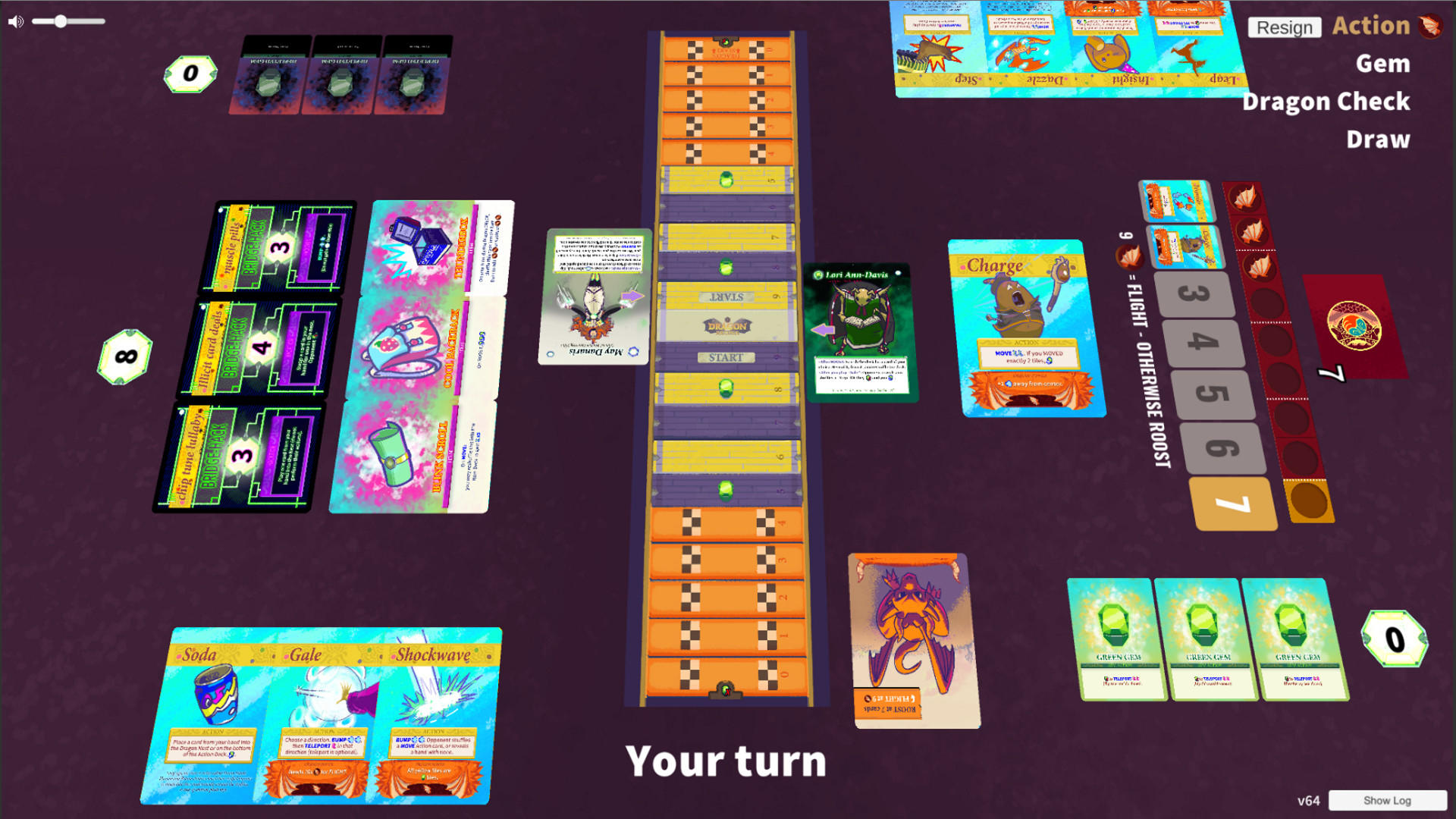Dragon Bridge Game Screenshot