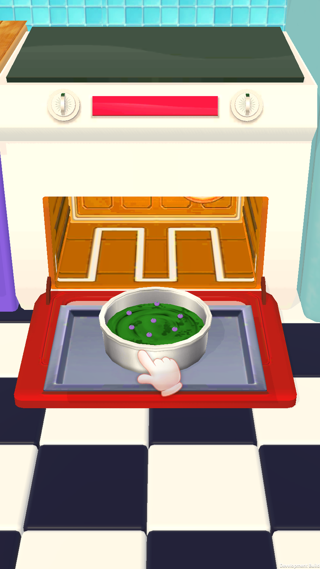 Screenshot of Grimaces Cake: Baking ASMR