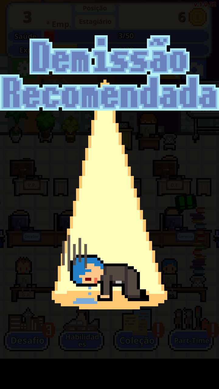 Captura de Tela do Jogo Não Sejas Despedido!