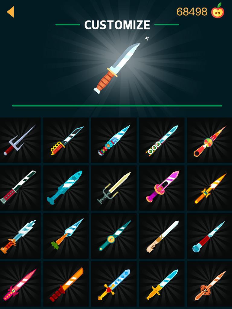 Скриншот игры Super Knife Hit