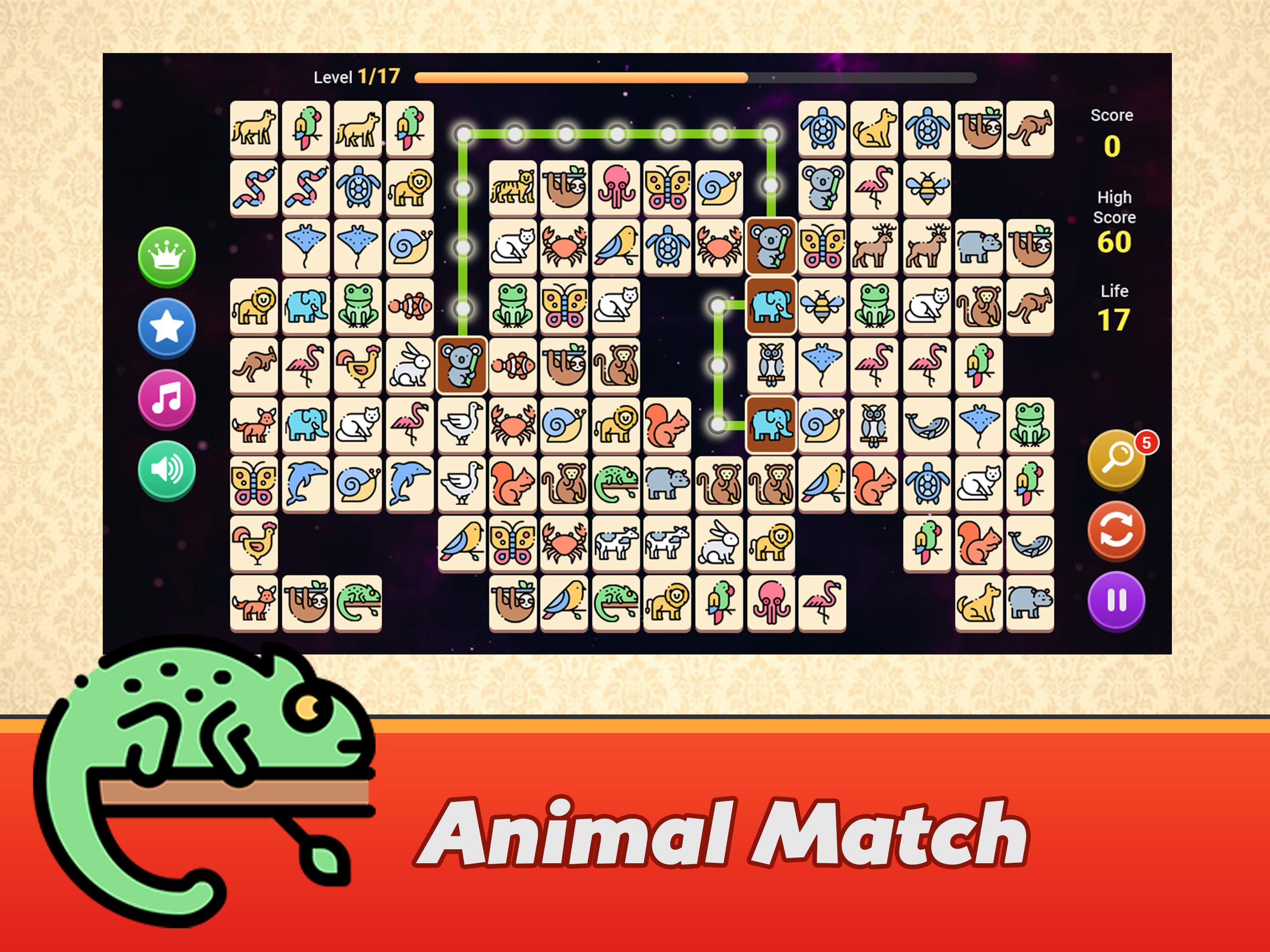 Connect Animal - Tiles Connect android iOS-TapTap