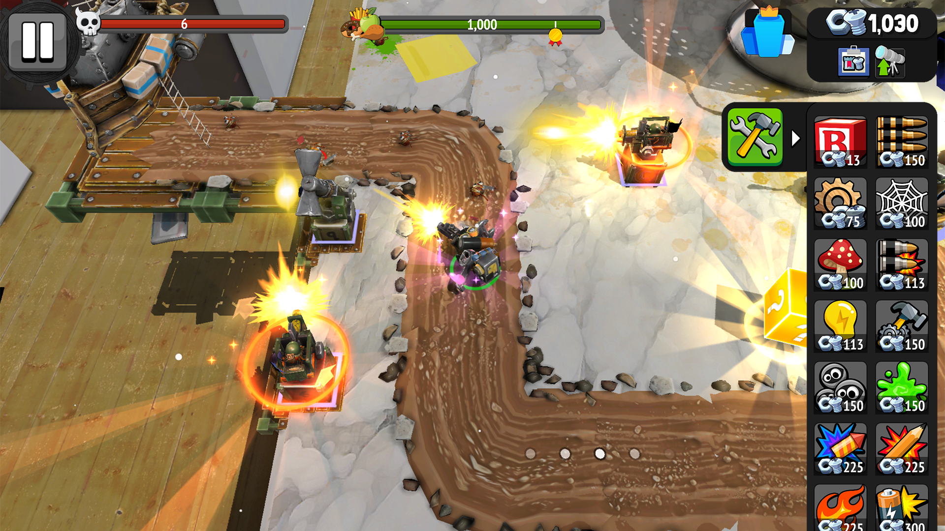 Bug Heroes: Tower Defense screenshot game