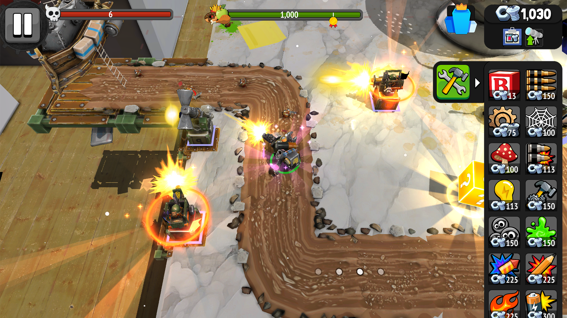 Bug Heroes: Tower Defense Game Screenshot