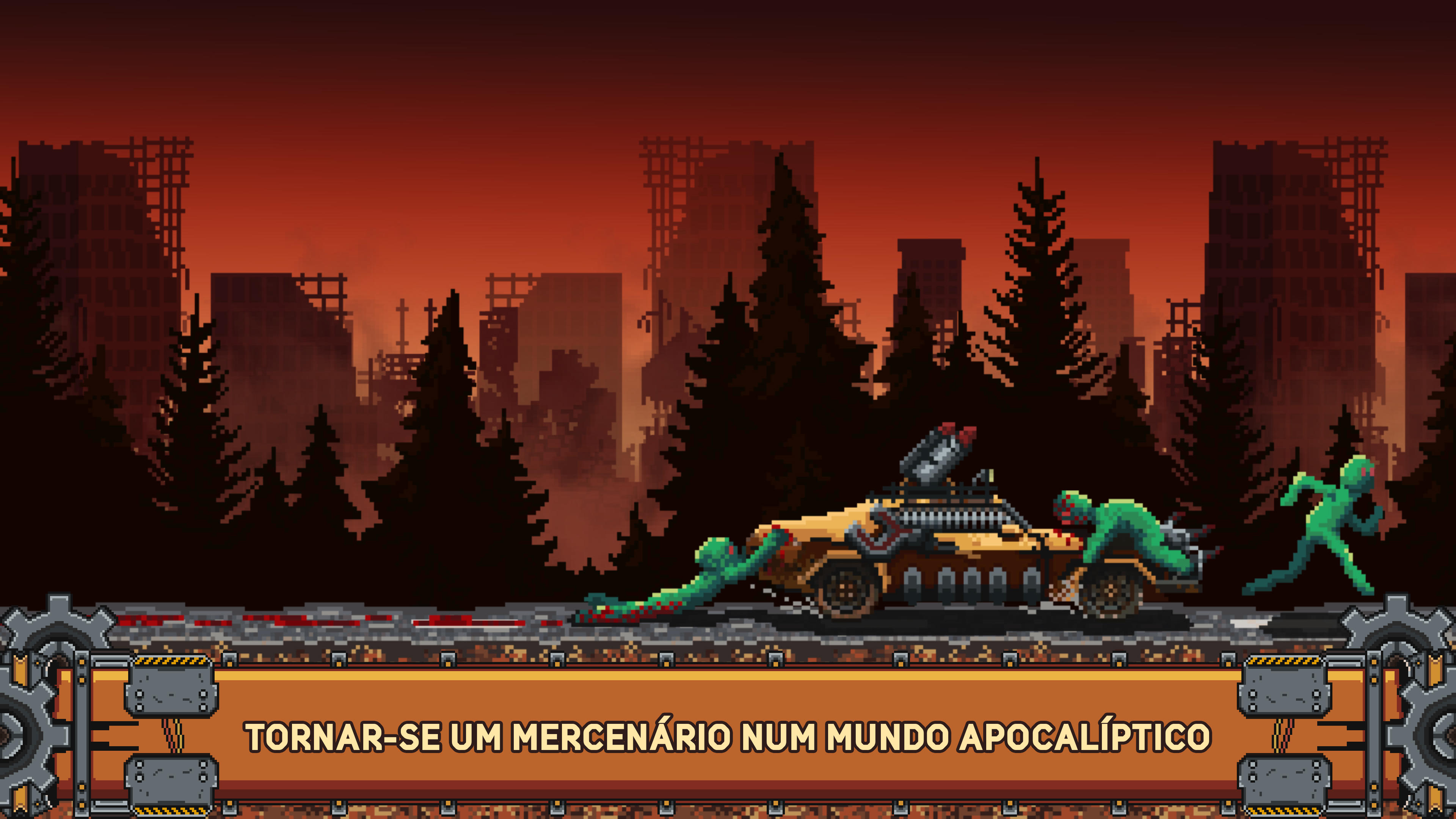 Captura de Tela do Jogo Retro Survival: Apocalypse