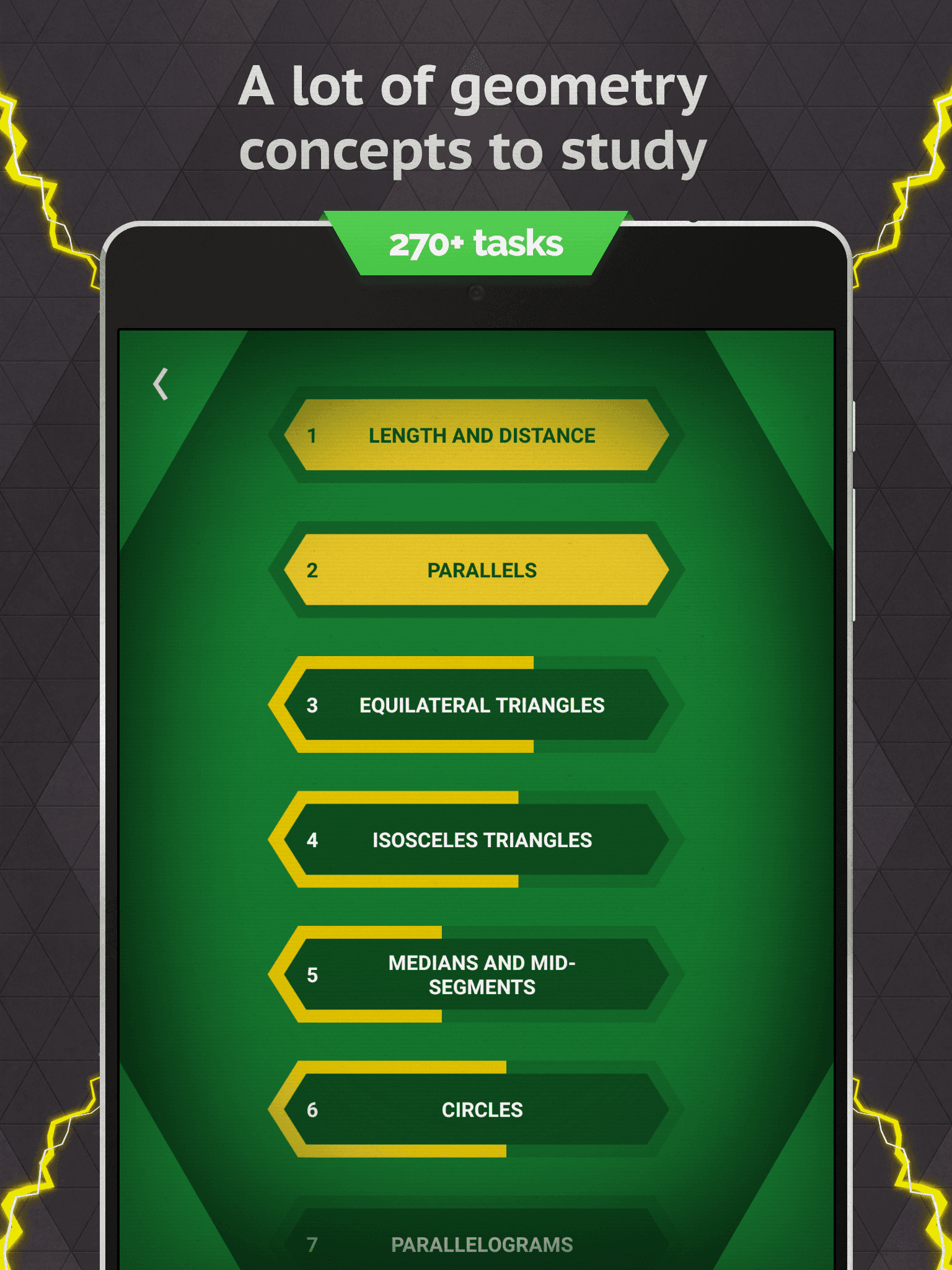 Pythagorea 60° Game Screenshot