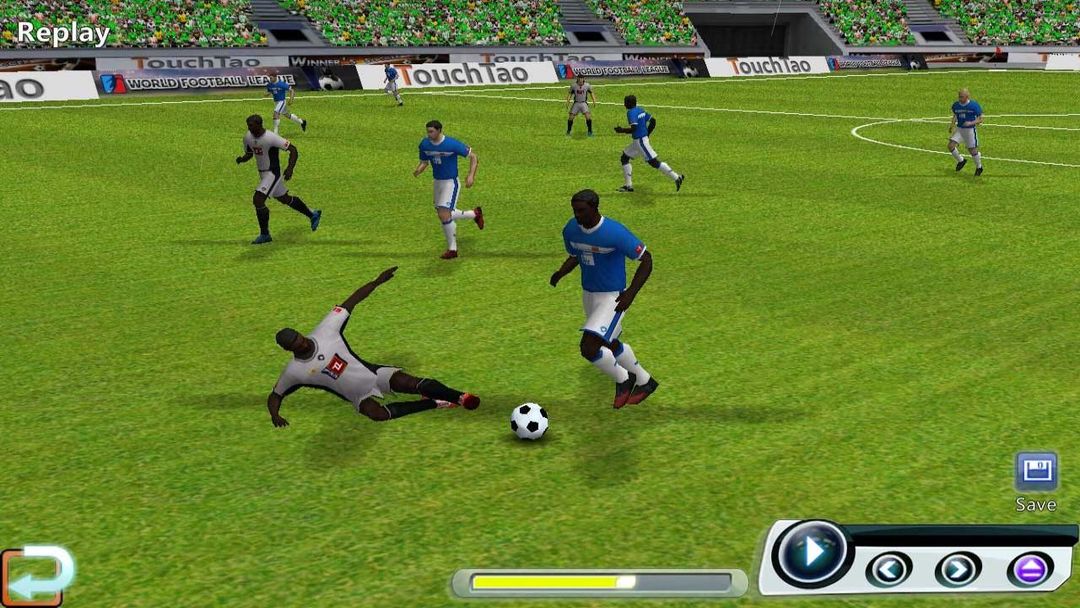 Screenshot of World Soccer League