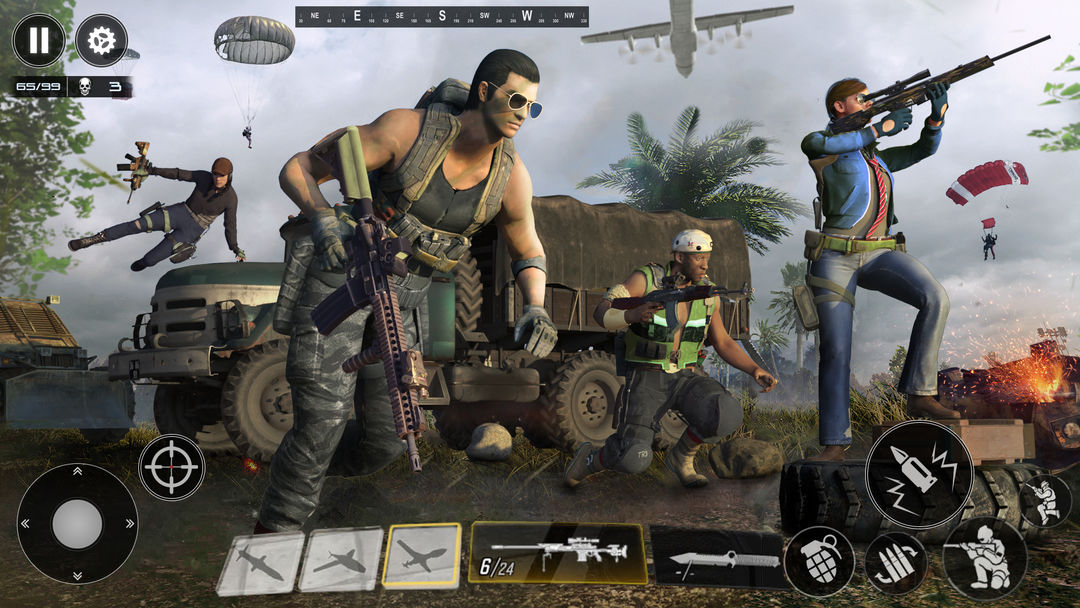 Screenshot of FPS Ops - Gun Shooting Games