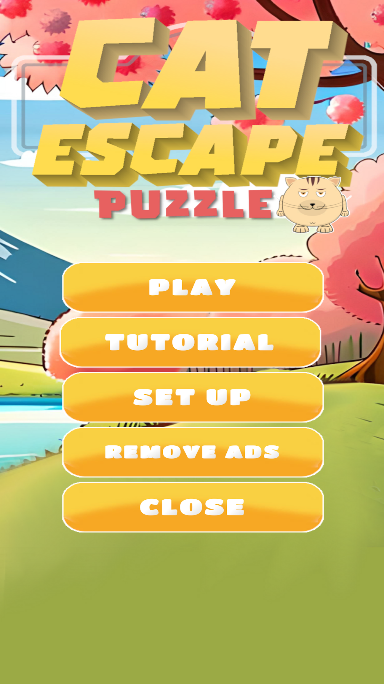 Cat Escape Puzzle Game Screenshot