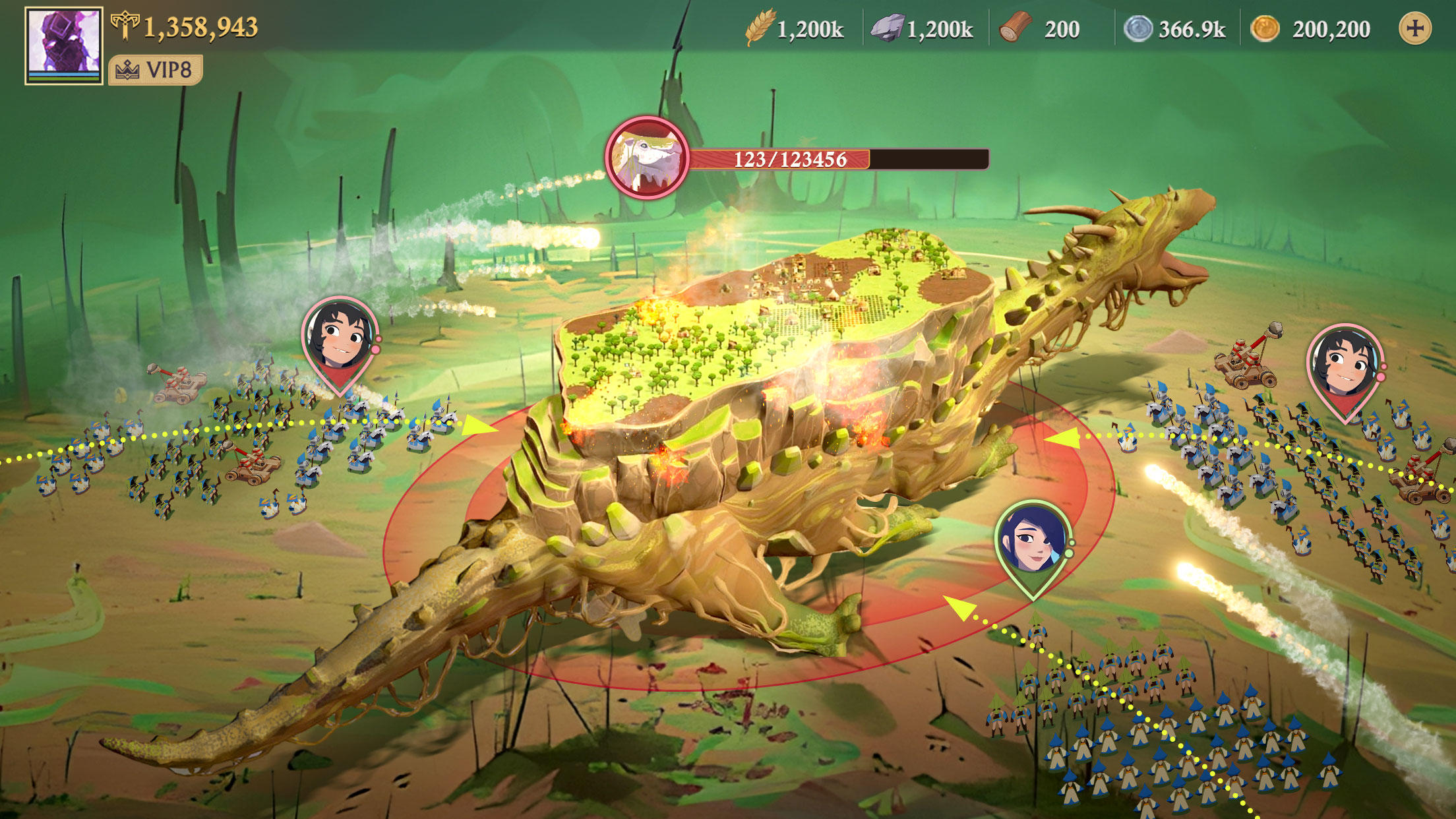 The Wandering Oasis Game Screenshot