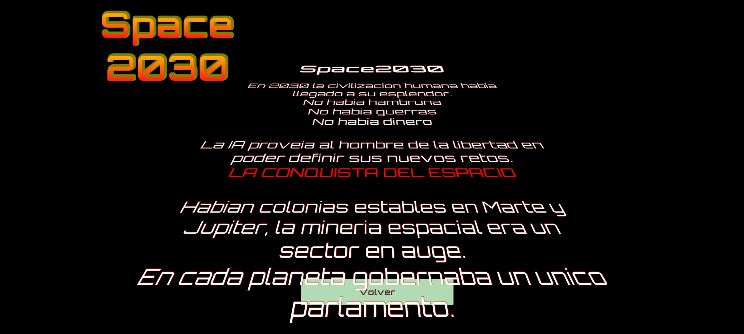 Space2030 Game Screenshot