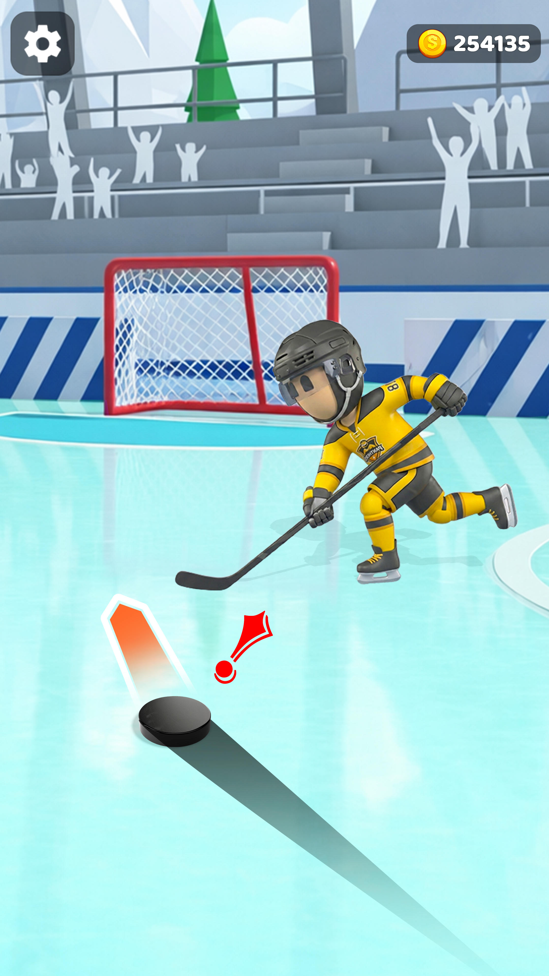 Frozen Arena: Ice Hockey Game 게임 스크린샷