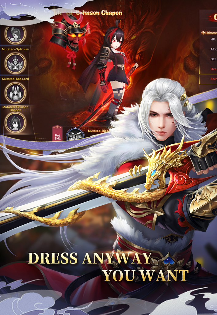 Oriental Dream RPG Game Screenshot