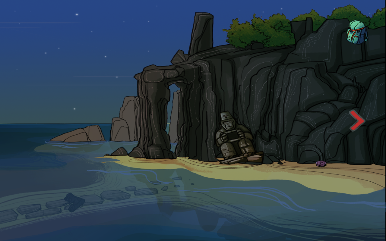 The Monkey Pit Island - Surviv Game Screenshot