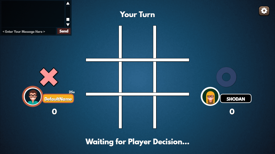 Tic Tac Toe Game Screenshot