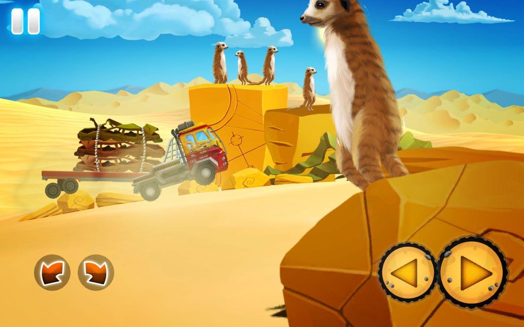Desert Rally Trucks: Offroad Racing screenshot game