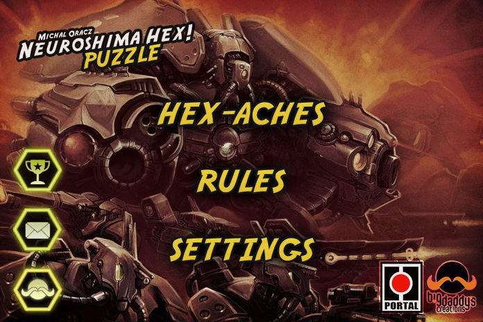 Neuroshima Hex Puzzle Game Screenshot