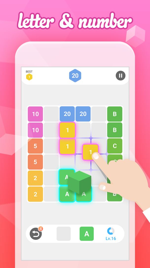 Numbers - classic number puzzle game 게임 스크린 샷