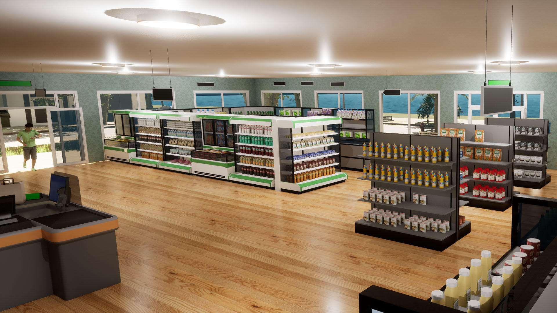 City Shop Simulator Game Screenshot
